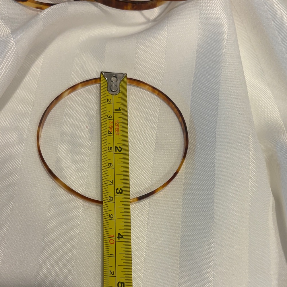 Tortoise Shell Bangle Set - image 2